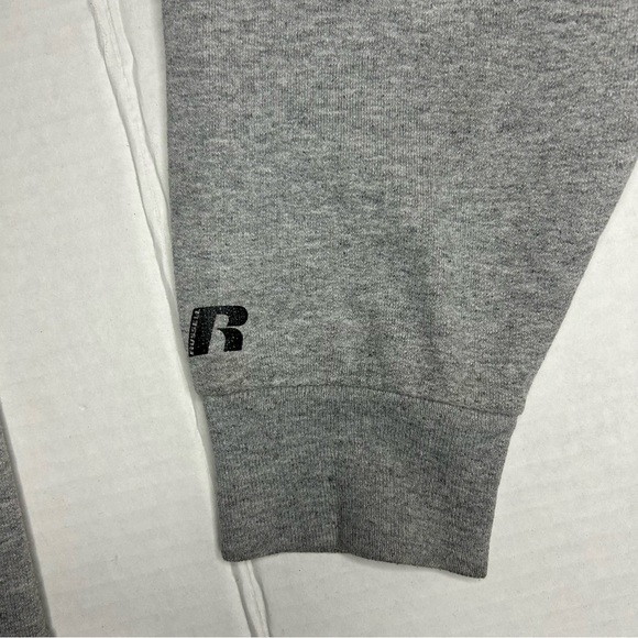 Russell Athletic Gonzaga Bulldogs Hoodie Sweatshirt Heather Grey Men’s Small - Picture 5 of 7